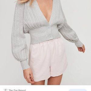 Aritzia Thais Cardigan, Medium- Grey